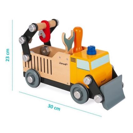 Janod - Holzbausatz BRICOKIDS Lastwagen