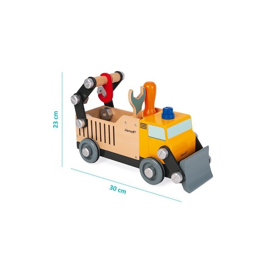 Janod - Holzbausatz BRICOKIDS Lastwagen