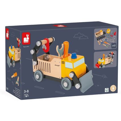 Janod - Holzbausatz BRICOKIDS Lastwagen
