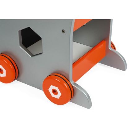 Janod - Holzlauflernwagen mit Werkzeug BRICOKIDS