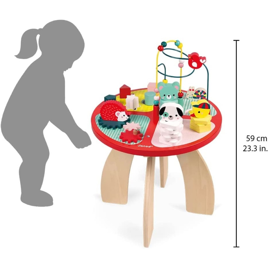 Janod - Interaktiver Kindertisch BABY FOREST