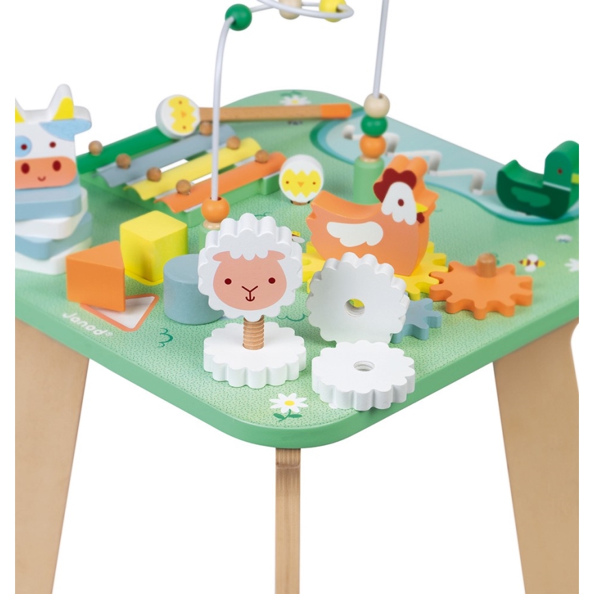 Janod - Interaktiver Kindertisch Wiese
