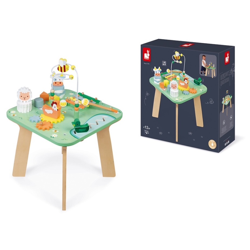 Janod - Interaktiver Kindertisch Wiese