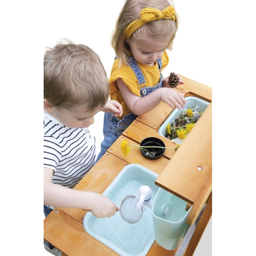 Janod - Outdoor-Spielküche aus Holz MUDDY LAB