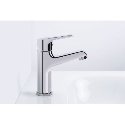 JIKA H3111W10049101 - Waschbeckenarmatur CUBE 17,9 cm Cold Start/glänzendes Chrom