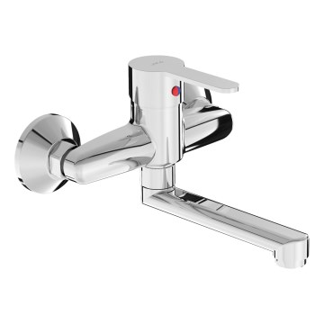 JIKA H3111Z70042201 - Waschbeckenarmatur LYRA 15x20,1 cm glänzendes Chrom