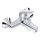 JIKA H3211N70044001 - Badewannenarmatur TALAS 13,7 cm glänzendes Chrom