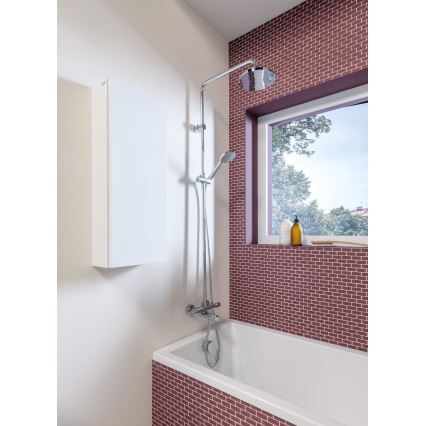 JIKA H3337170045711 - Dusch-Set mit Thermostatarmatur MIO glänzendes Chrom
