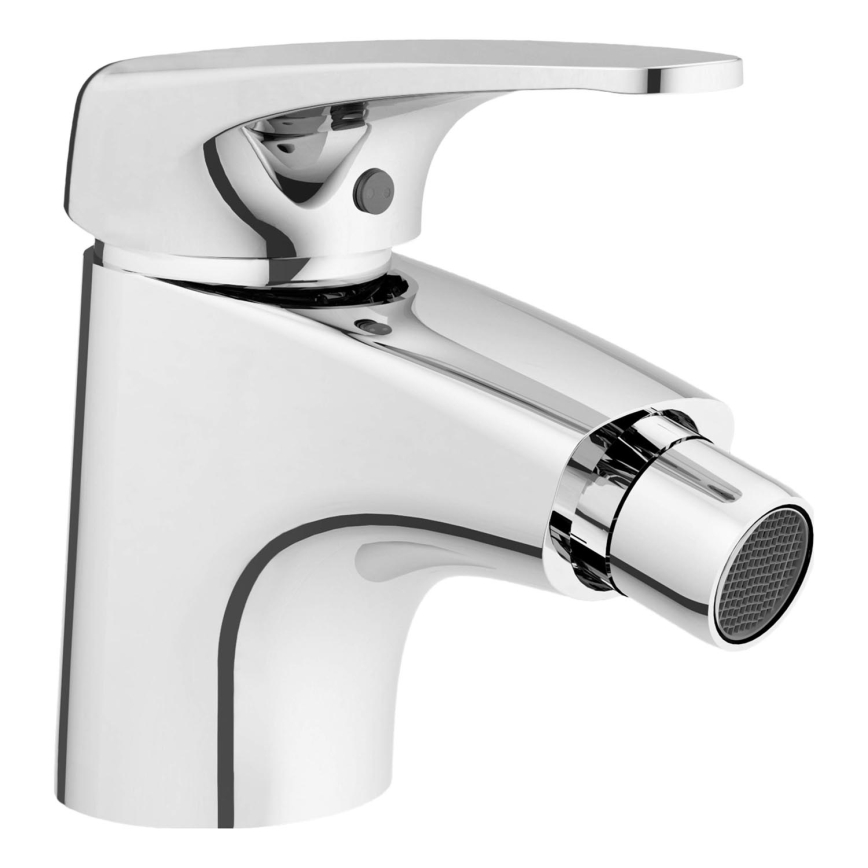 JIKA H3411U10041111 - Bidetarmatur mit Ablauf ohne Überlauf DEEP 11,3 cm glänzender Chrom