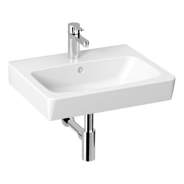 JIKA H8103810001041 - Wandhängendes Waschbecken LYRA 55x45 cm Keramik/weiß