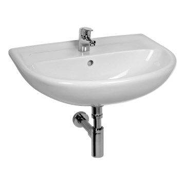 JIKA H8143810001041 - Wandhängendes Waschbecken LYRA 50x40,1 cm Keramik/weiß
