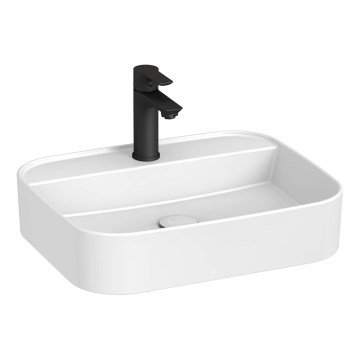 JIKA H8183620001111 - Aufsatzwaschbecken ASTRA 50x40 cm Keramik/weiß