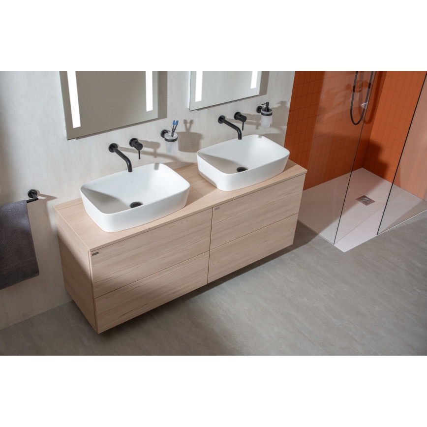 JIKA H8183820001041 - Aufsatzwaschbecken LYRA 55x40 cm Keramik/weiß