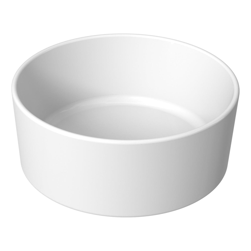 JIKA H8184200001121 - Aufsatzwaschbecken CUBITO d 40 cm Keramik/weiß