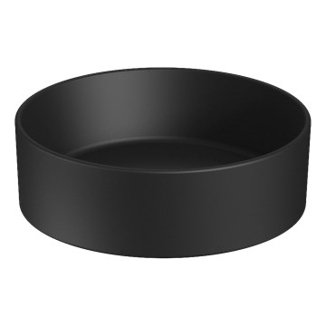 JIKA H8184207161121 - Aufsatzwaschbecken CUBITO d 40 cm Keramik/matt schwarz