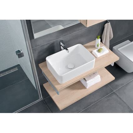 JIKA H8184230001121 - Aufsatzwaschbecken CUBITO 50x35 cm Keramik/weiß
