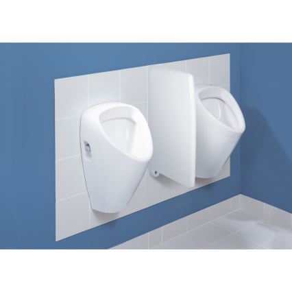 JIKA H8430700000001 - Urinal GOLEM mit seitlichem Zulauf, rückseitigem Ablauf, Keramik/weiß