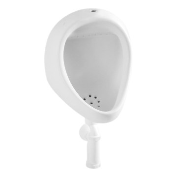 JIKA H8441000004401 - Urinal KORINT mit seitlichem Zulauf, Bodenablauf, Keramik/weiß