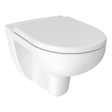 JIKA H8663840000001 - Wandhängendes WC LYRA Keramik/weiß + WC-Sitz SoftClose LYRA Duroplast/weiß