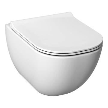 JIKA H8667140000001 - Wandhängendes WC MIO Keramik/weiß + WC-Sitz SoftClose MIO Duroplast/weiß