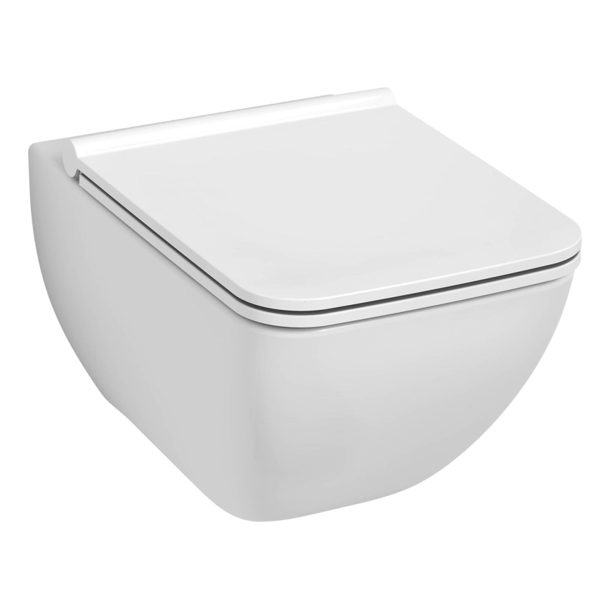 JIKA H8669540000001 - Wand-WC PURE Keramik/weiß + WC-Sitz SoftClose PURE Duroplast/weiß