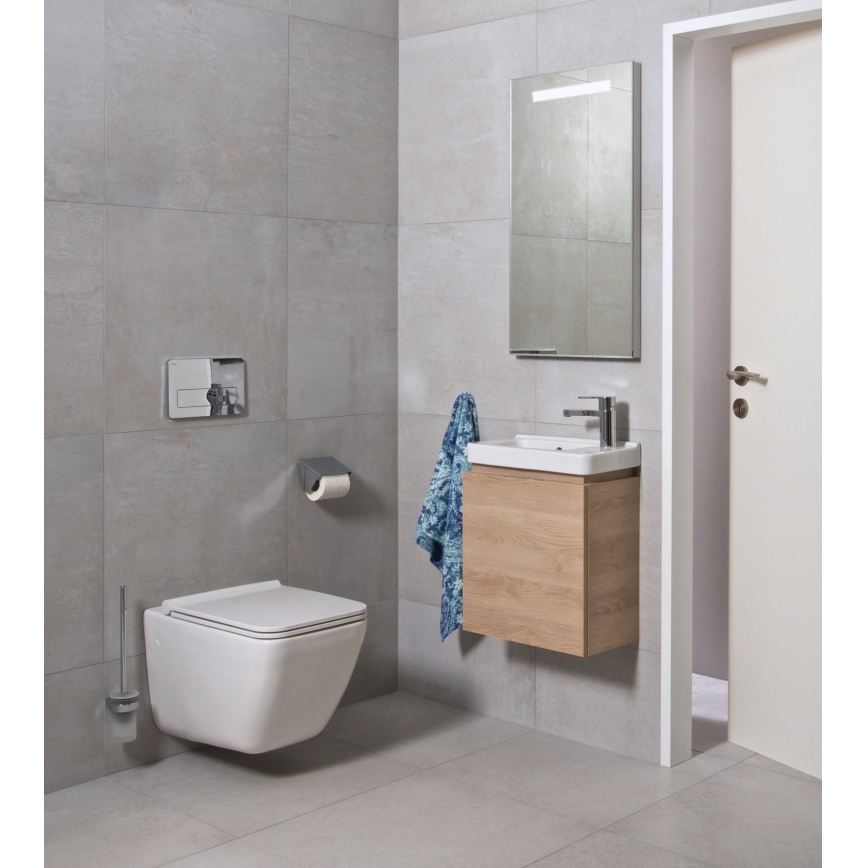 JIKA H8669540000001 - Wand-WC PURE Keramik/weiß + WC-Sitz SoftClose PURE Duroplast/weiß