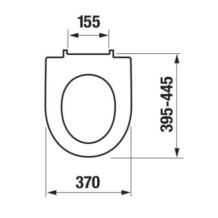 JIKA H8903850000631 - WC-Sitz SoftClose LYRA Duroplast/Weiß