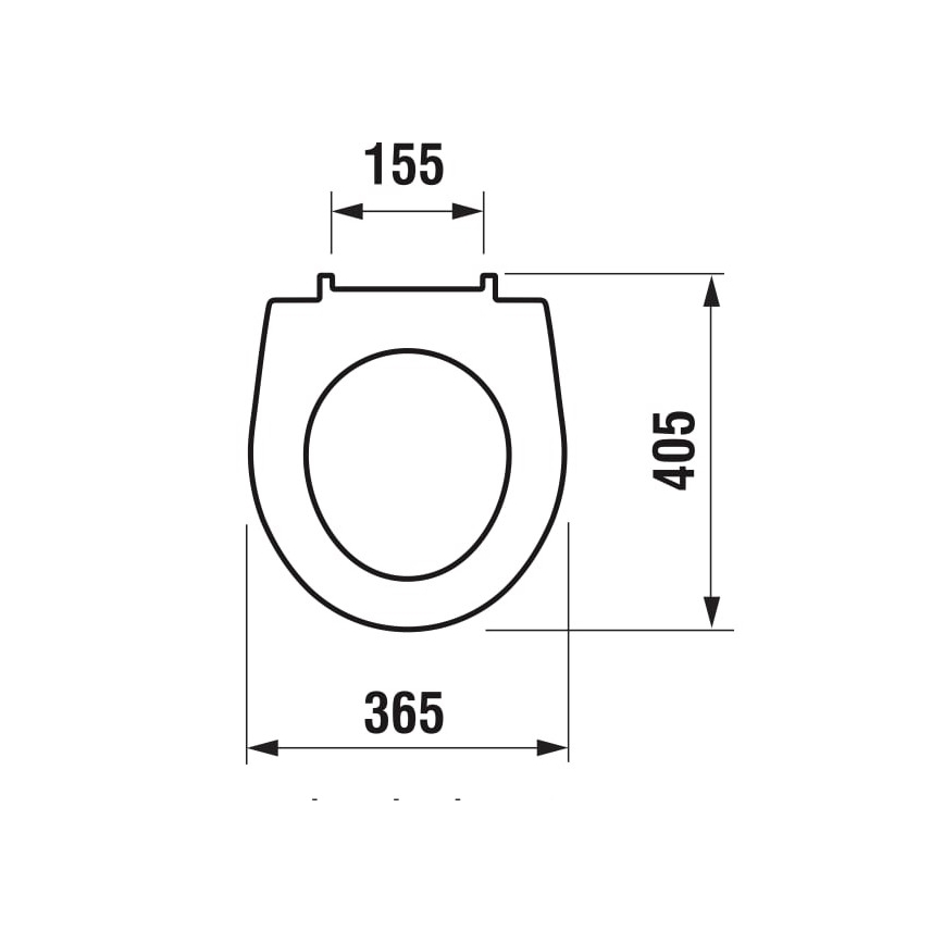JIKA H8933813000001 - WC-Sitz SoftClose LYRA Duroplast/weiß