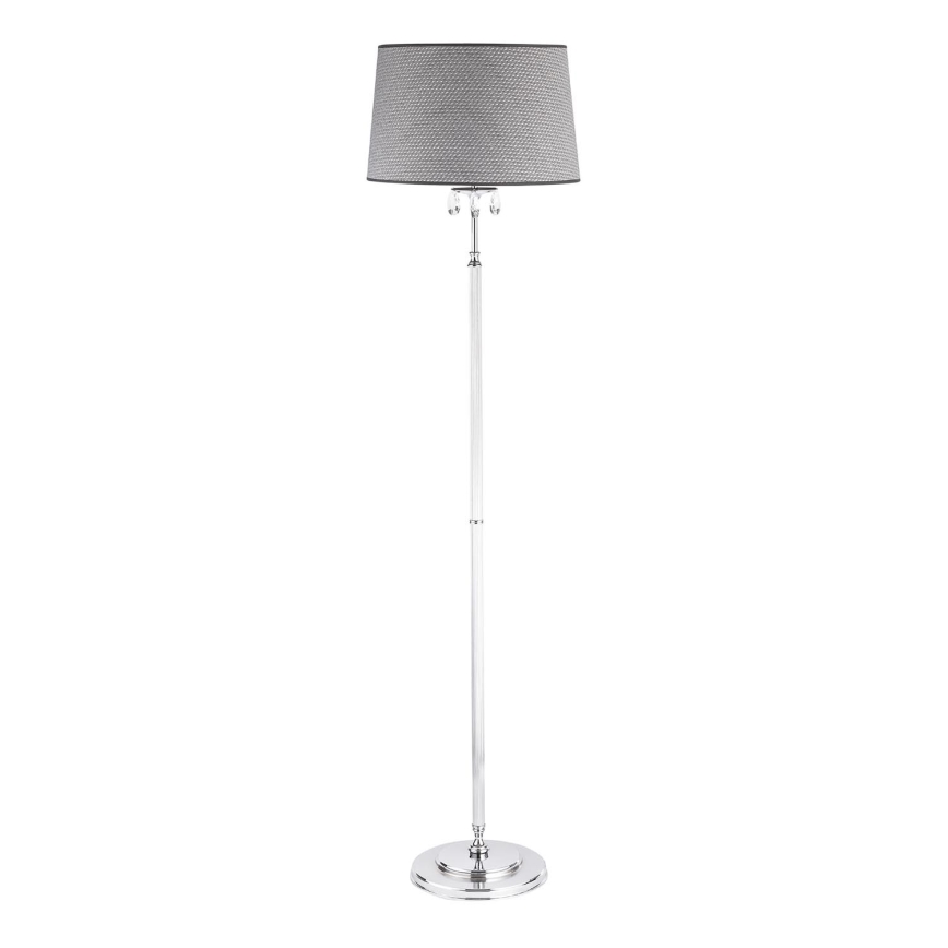 Jupiter 1609 - EG P CH - Kristall-Stehleuchte EGIDA 3xE27/60W/230V