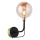 Jupiter 1887 - Wandleuchte ERIS 1xG9/14W/230V goldfarben/schwarz/rauchiges Beige