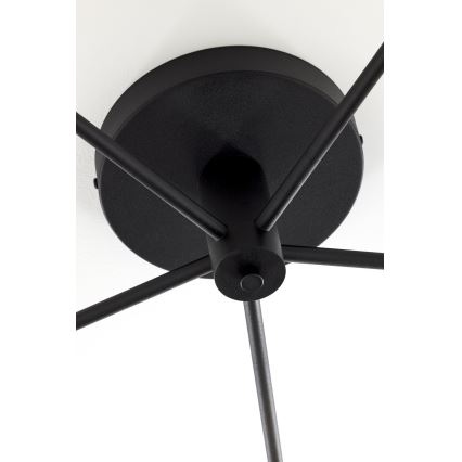 Jupiter 2048 - Aufgesetzte Deckenleuchte PRATO 5xG9/14W/230V schwarz/rauchgrau