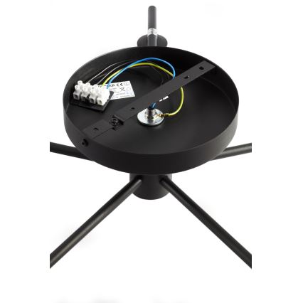 Jupiter 2049 - Aufgesetzte Deckenleuchte PRATO 5xG9/14W/230V schwarz/weiß