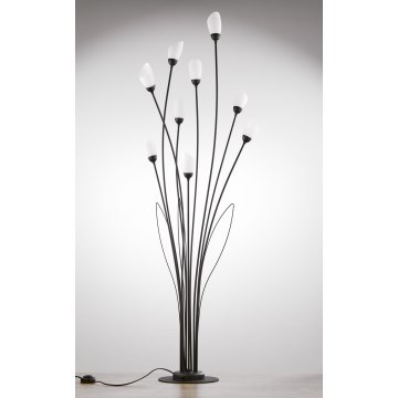 Jupiter 2058 - Stehleuchte GLORIOSA 9xG9/14W/230V schwarz