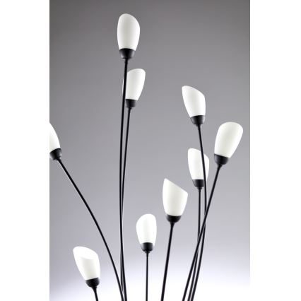 Jupiter 2058 - Stehleuchte GLORIOSA 9xG9/14W/230V schwarz