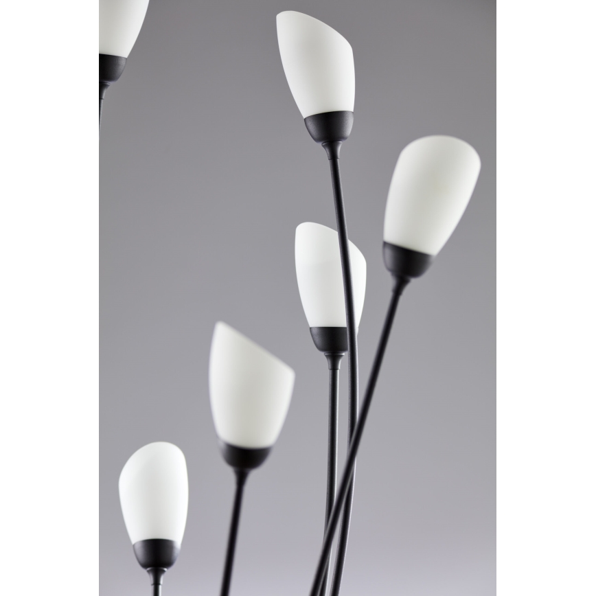 Jupiter 2058 - Stehleuchte GLORIOSA 9xG9/14W/230V schwarz