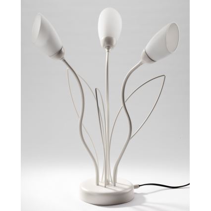 Jupiter 2060 - Tischlampe GLORIOSA 3xG9/14W/230V cremefarben