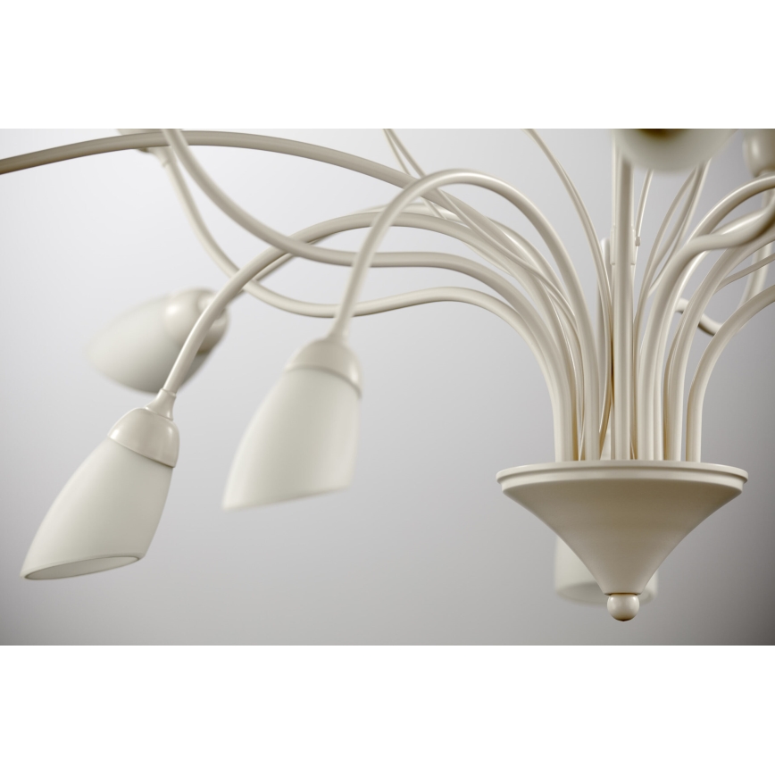 Jupiter 2061 - Deckenleuchte an Stange GLORIOSA 10xG9/14W/230V cremefarben