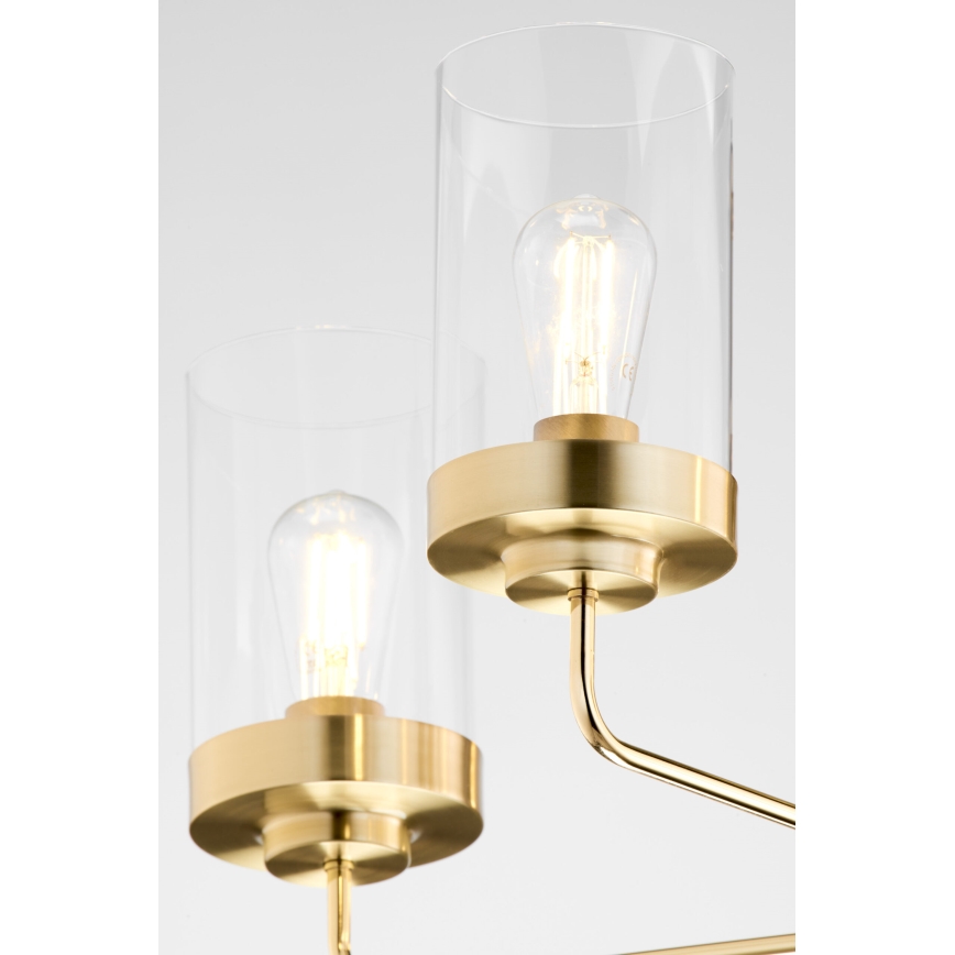 Jupiter 2087 - Stangenleuchte RAMIREZ 3xE27/15W/230V gold/schwarz