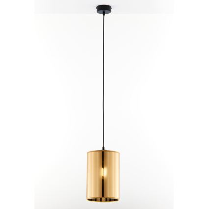 Jupiter 2090 - Hängeleuchte an Kabel CORTINA 1xE27/15W/230V gold/schwarz