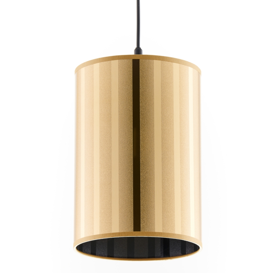 Jupiter 2090 - Hängeleuchte an Kabel CORTINA 1xE27/15W/230V gold/schwarz