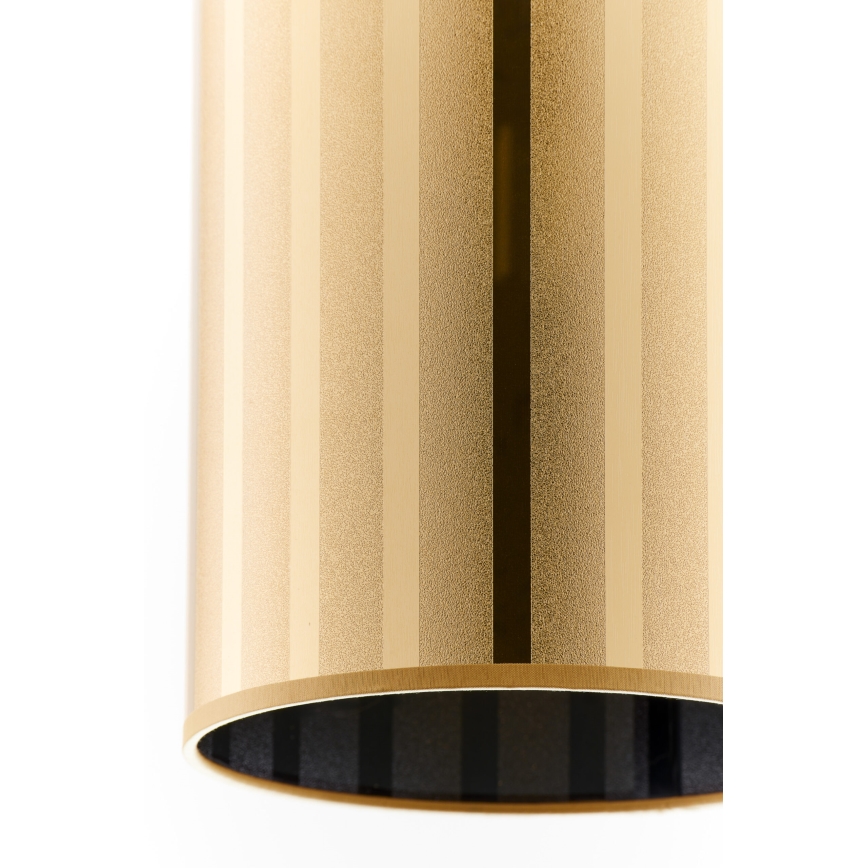 Jupiter 2090 - Hängeleuchte an Kabel CORTINA 1xE27/15W/230V gold/schwarz