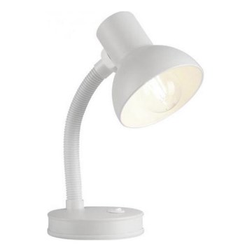 JUST LIGHT. 11080-16 - Flexible Tischlampe FLEXI 1xE27/25W/230V weiß