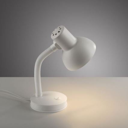 JUST LIGHT. 11080-16 - Flexible Tischlampe FLEXI 1xE27/25W/230V weiß