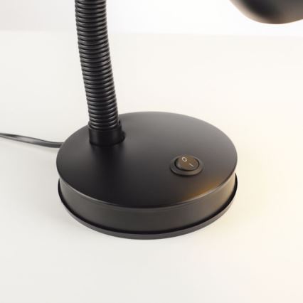 JUST LIGHT. 11080-18 - Verstellbare Tischlampe FLEXI 1xE27/25W/230V, schwarz