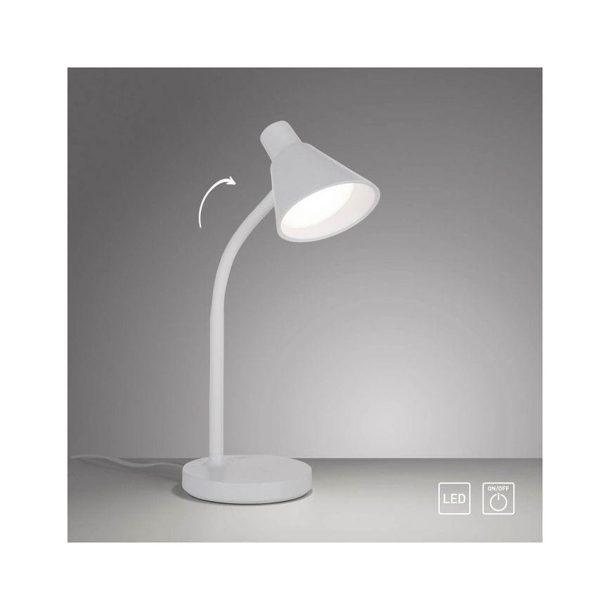 JUST LIGHT. 11248-16 - Flexible LED-Tischlampe PIXIE LED/4,5W/230V weiß