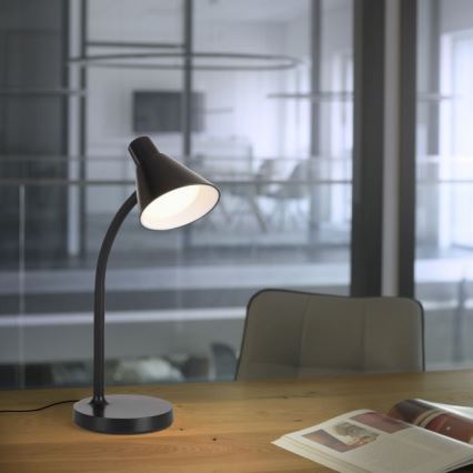 JUST LIGHT. 11248-18 - flexible LED-Schreibtischlampe PIXIE LED/4,5 W/230 V schwarz