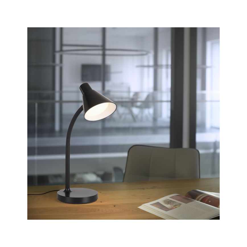 JUST LIGHT. 11248-18 - flexible LED-Schreibtischlampe PIXIE LED/4,5 W/230 V schwarz
