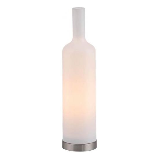 JUST LIGHT. 14006-16 - Tischlampe BOTTLE 1xE14/25W/230V weiß