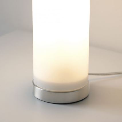 JUST LIGHT. 14006-16 - Tischlampe BOTTLE 1xE14/25W/230V weiß