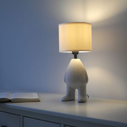 JUST LIGHT. 14191-39 - Tischlampe TED 1xE27/25W/230V beige